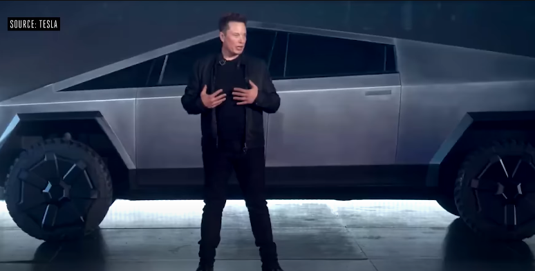 De remlichten van de Tesla Cybertruck verwarren mensen, omdat ze 'nauwelijks ergens op slaan'.