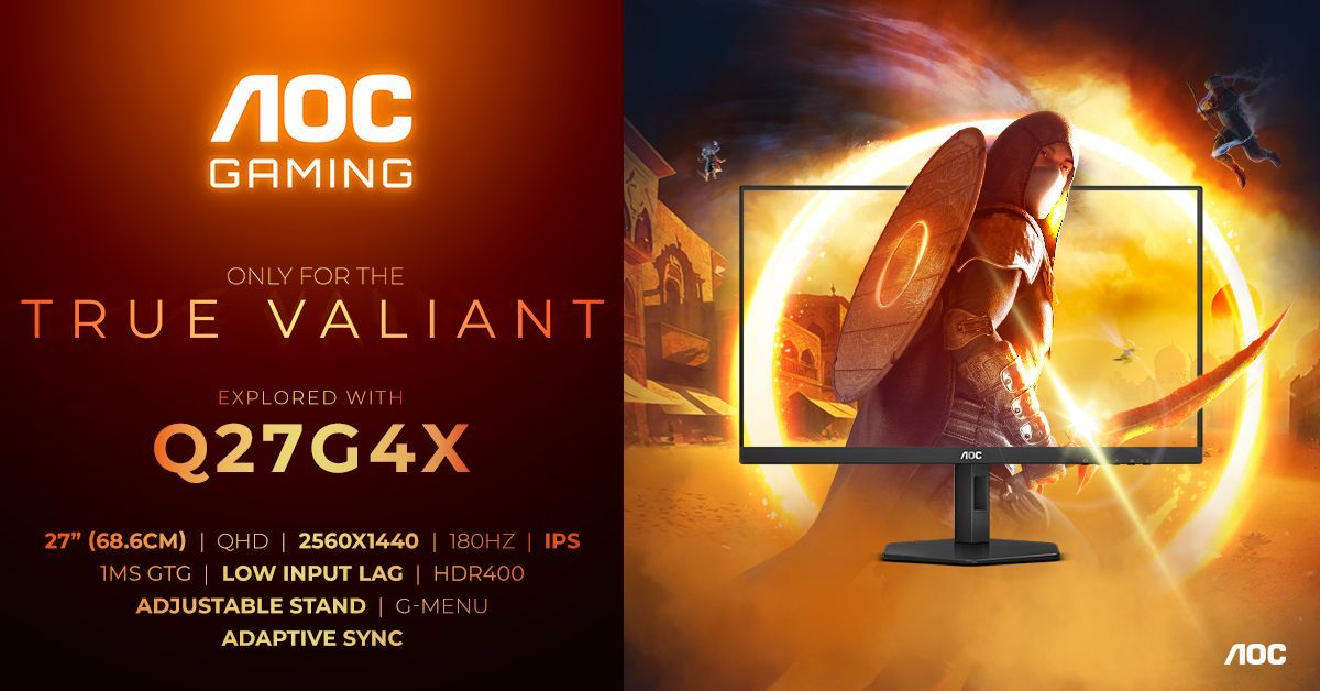 Review: AOC Q27G4X gaming monitor – Veel features voor een gunstige prijs