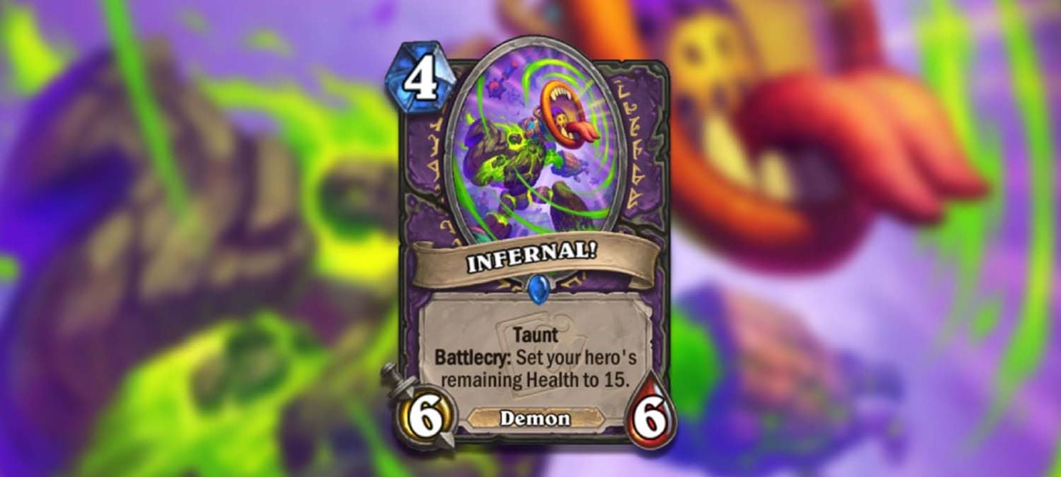 infernal hearthstone card