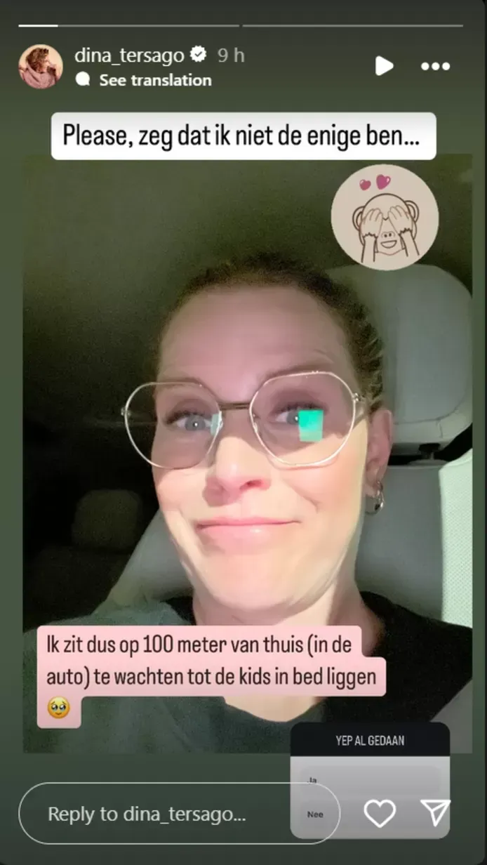 Instagram-post van Dina Tersago zorgt plots voor veel commotie: "Ik ben echt geschrokken!"