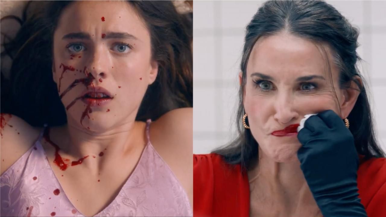 Nieuwe horror-film met Demi Moore is zo gruwelijk en bloederig dat mensen vroegtijdig cinema verlaten