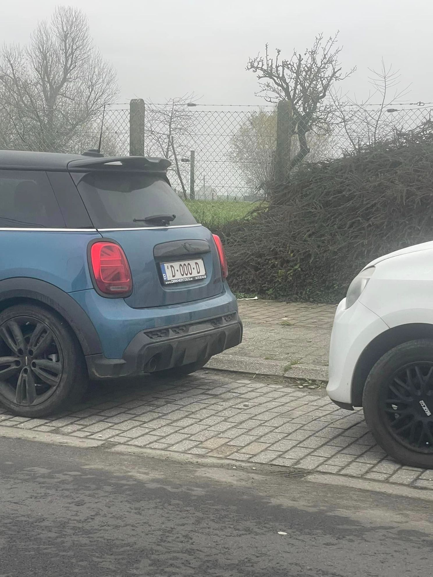 Vlaming met Mini Cooper tart toch een beetje het lot met zijn bijzondere nummerplaat: "Heel gewaagd!"