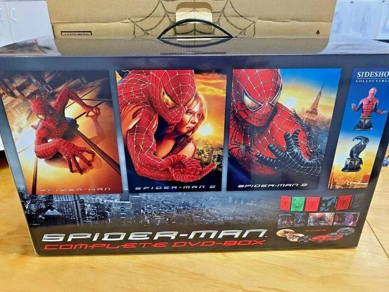 spider man 1 3 japan exclusive with bust statue set