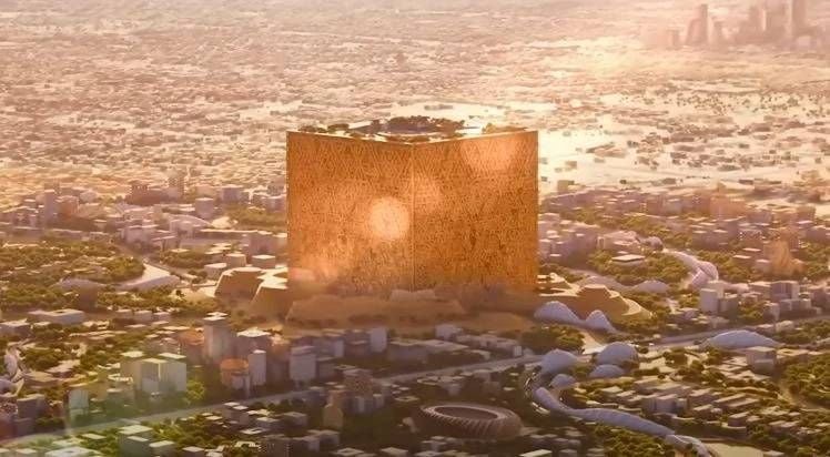 Saudi-Arabië bouwt de 'Mukaab', het grootste gebouw ter wereld dat 20 Empire State Buildings kan huisvesten