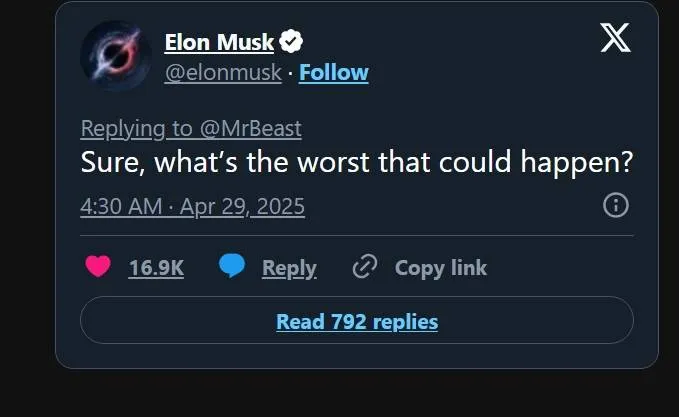 Iets voor jou? Mr Beast zoekt 100 mannen om één gorilla te verslaan, en Elon Musk heeft ook iets te zeggen