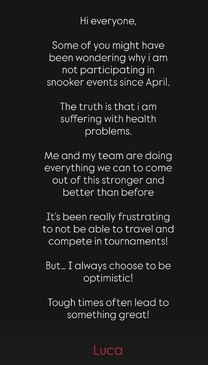 Internet gaat los nadat Luca Brecel weer forfait geeft: "Deze kerel is geen topsporter!"