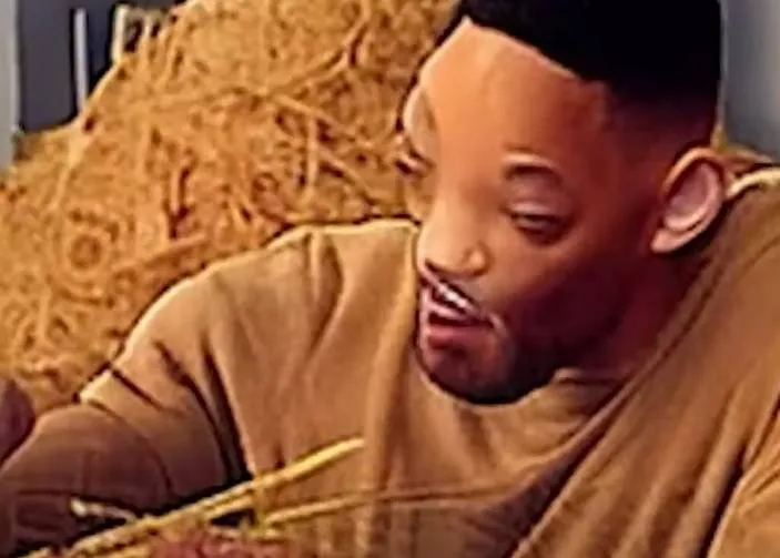 Mensen ‘doodsbang voor de toekomst’ na vergelijking van AI-video’s van Will Smith die spaghetti eet door de jaren heen