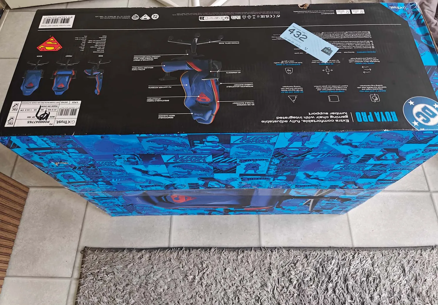 Trust GXT 721SM Ruya Pro Premium Superman Edition Doos