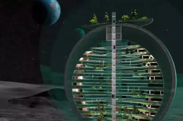 NASA onthult nieuw plan om mensen op de maan te laten wonen in reusachtige glazen bollen