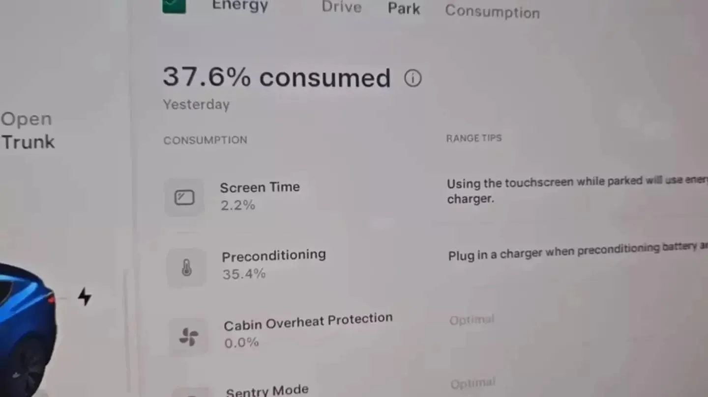 Hoe duurzaam is een Tesla écht? EV-eigenaar laat zijn auto 12 uur lang draaien in -28 graden