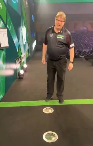 Dartsofficial onthult waarom er tijdens het WK darts in Ally Pally twee cirkels op de oche liggen