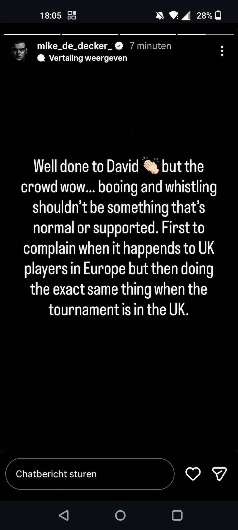 Dramatische nederlaag voor Mike De Decker op het WK darts, waarna hij zwaar uithaalt naar de fans: "De eersten om te klagen!"