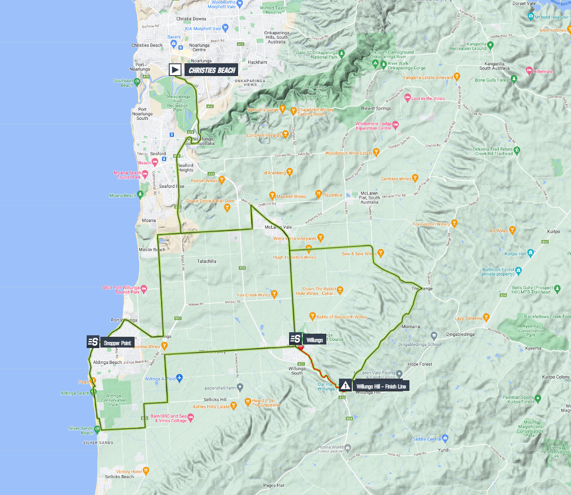 PREVIEW | Tour Down Under 2024 stage 5 - Old Willunga Hill showdown likely to decide GC