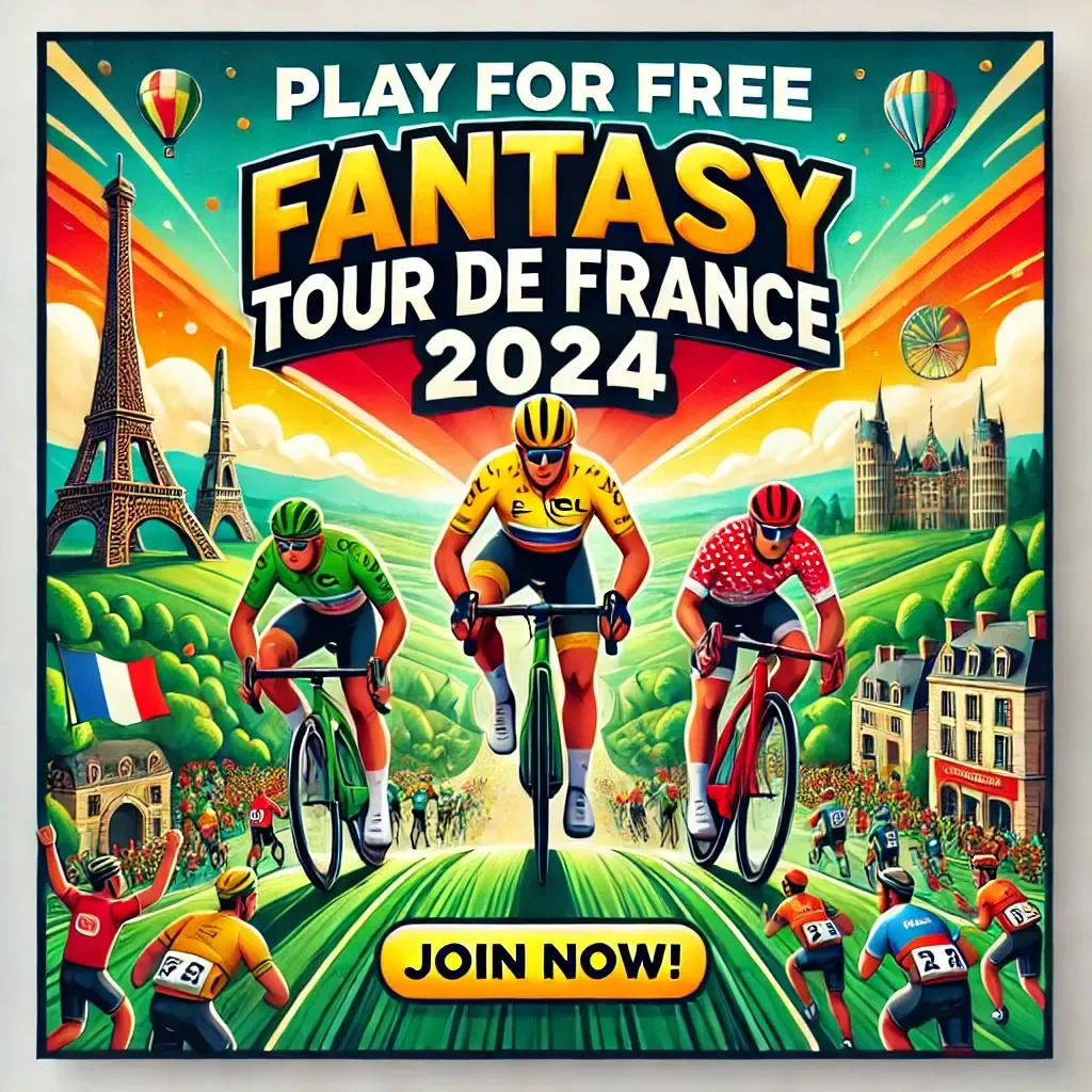 Join the Fantasy Tour de France 2024 for FREE!