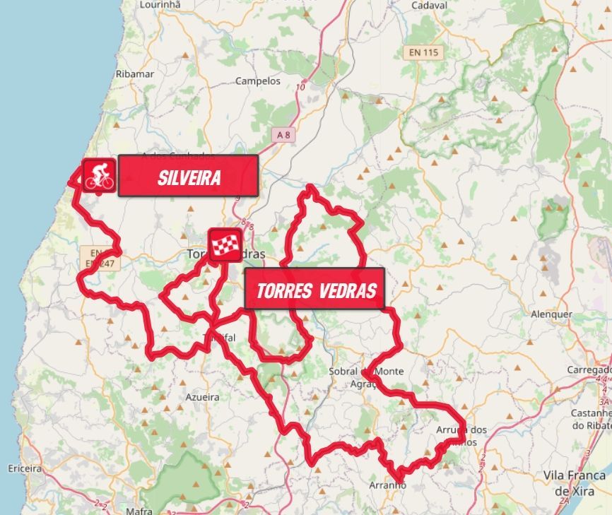 Perfis e Percursos - 47º GP Internacional de Torres Vedras - Troféu Joaquim Agostinho 2024