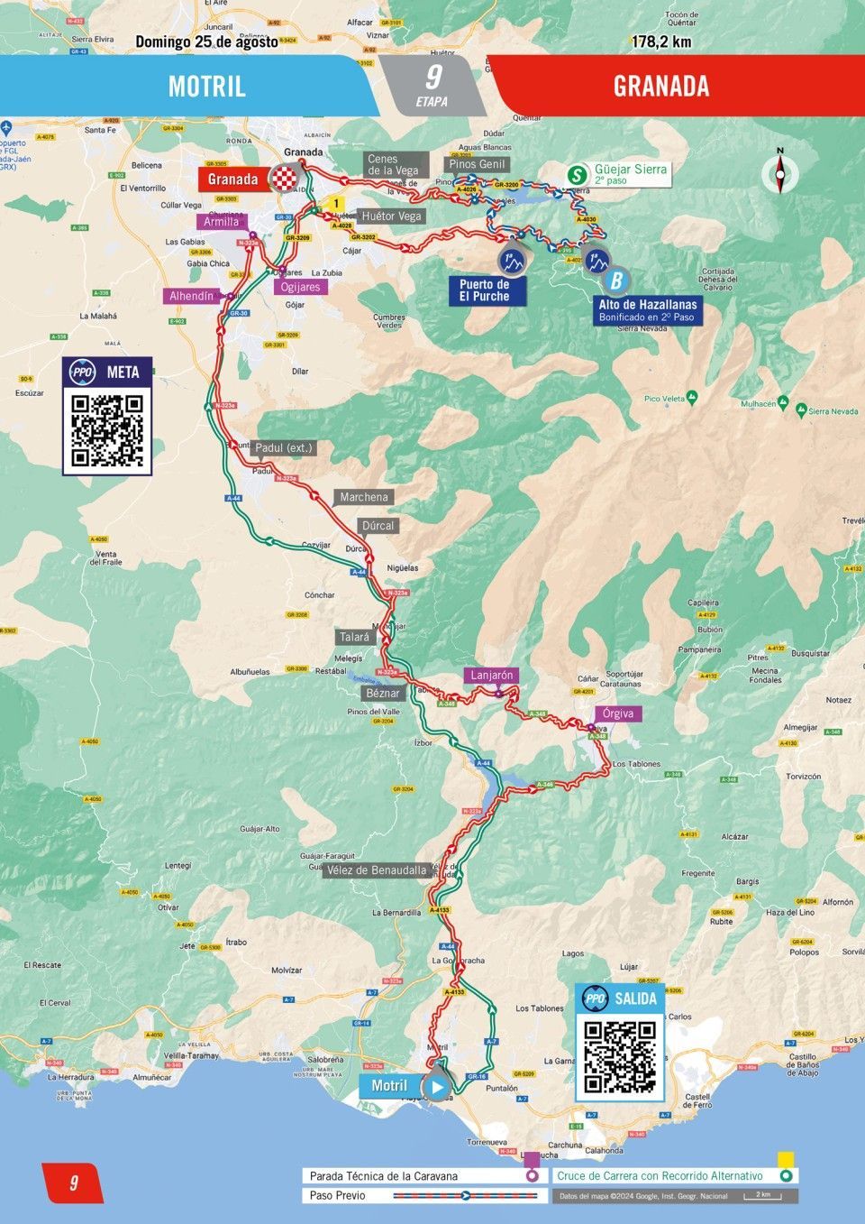 PREVIEW | Vuelta a Espana 2024 stage 9 - Can Primoz Roglic and Enric Mas crack Ben O'Connor completely in possible queen stage?