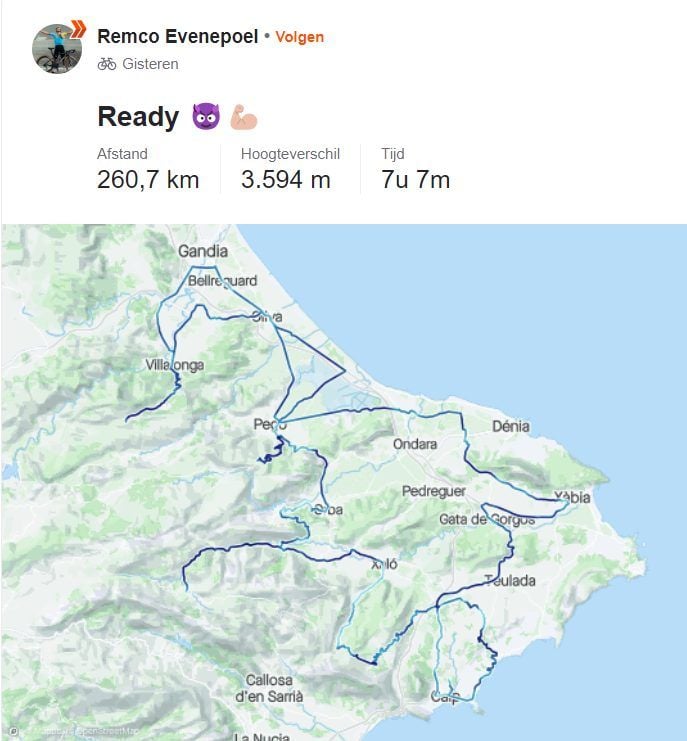 "Ready" - Remco Evenepoel prepares for 2024 World Championship with monster 7hr+ Strava upload