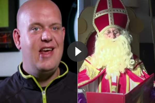 VIDEO: Michael van Gerwen viert Sinterklaas in nieuwe BlendTV