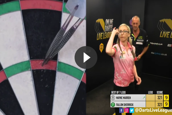 Bekijk indrukwekkende finale: Wayne Warren vs Fallon Sherrock
