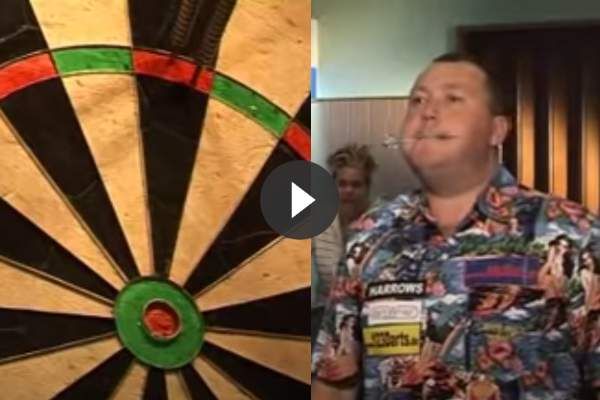 Komisch moment Wayne Mardle met een 'bijzondere 170-finish'