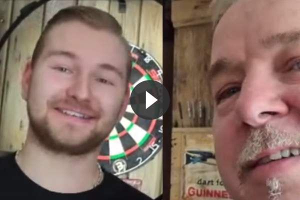 Beelden uit Schotland waar Dimitri van den Bergh 'opgesloten' zit