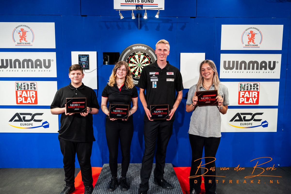 Berry van Peer, Lerena Rietbergen zijn de NDB Masters, Pim van Bijnen en Fardau Jong zijn de jeugd masters geworden