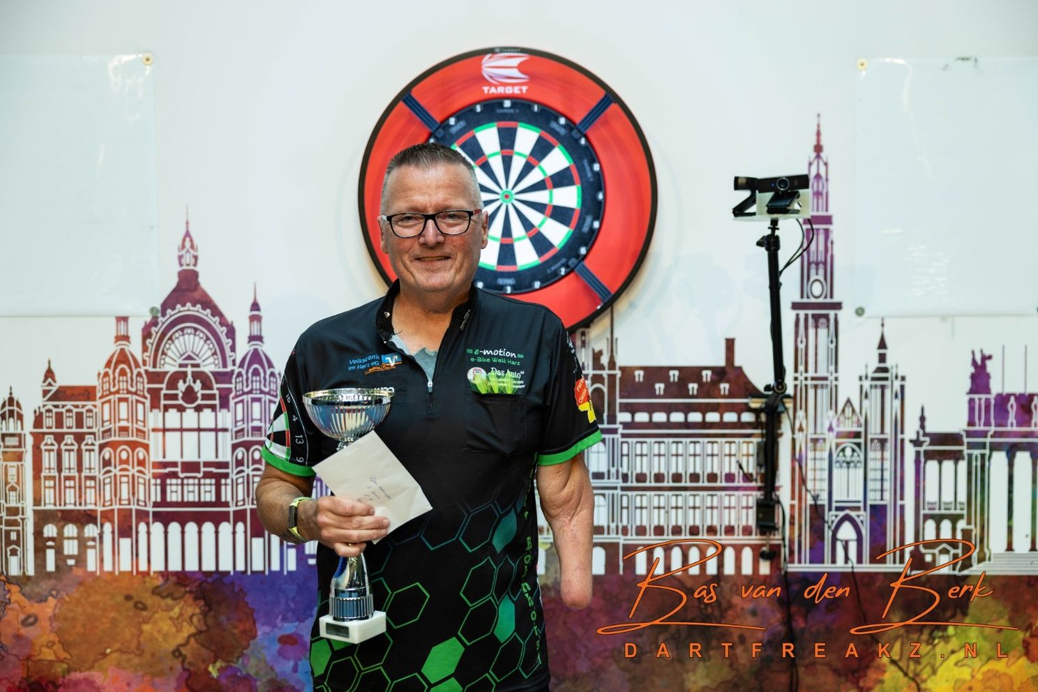 Plaisier, Hedman en Belgen Van Belle en Van Damme behoren tot winnaars op WDF Target Open Antwerpen 2023