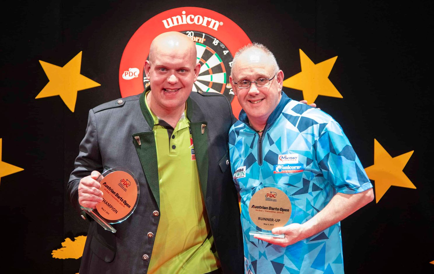 The winner of the Austrian Darts Open receives this special prize Dartsnews