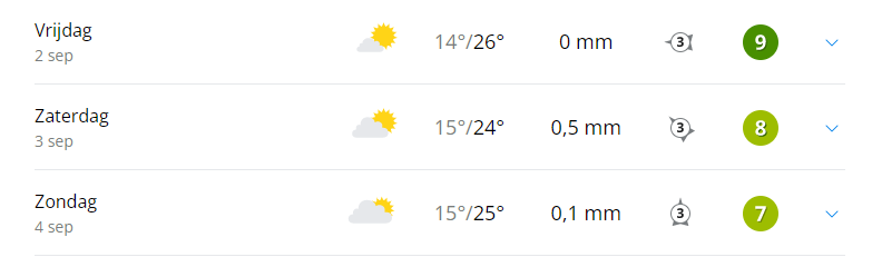 Update: weersvoorspelling en informatie over dienstregeling treinen NS bij Dutch GP