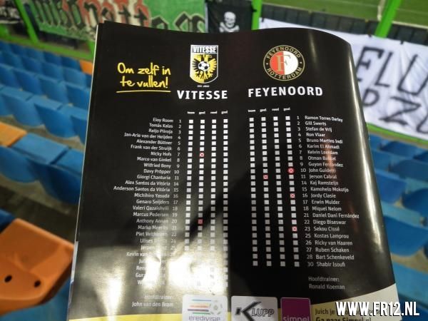 Vitesse - Feyenoord