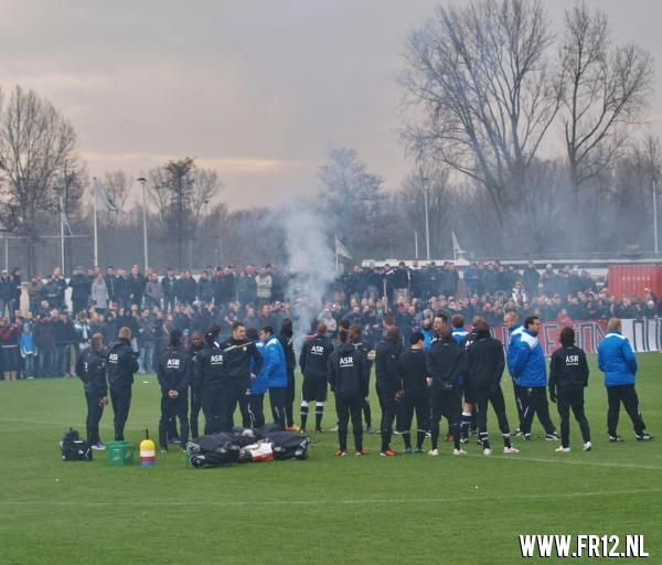 Laatste training voor 020 thuis. 28 Januari