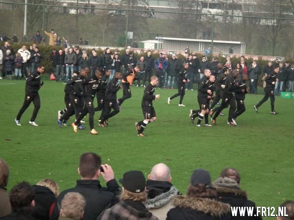 Laatste training voor 020 thuis. 28 Januari