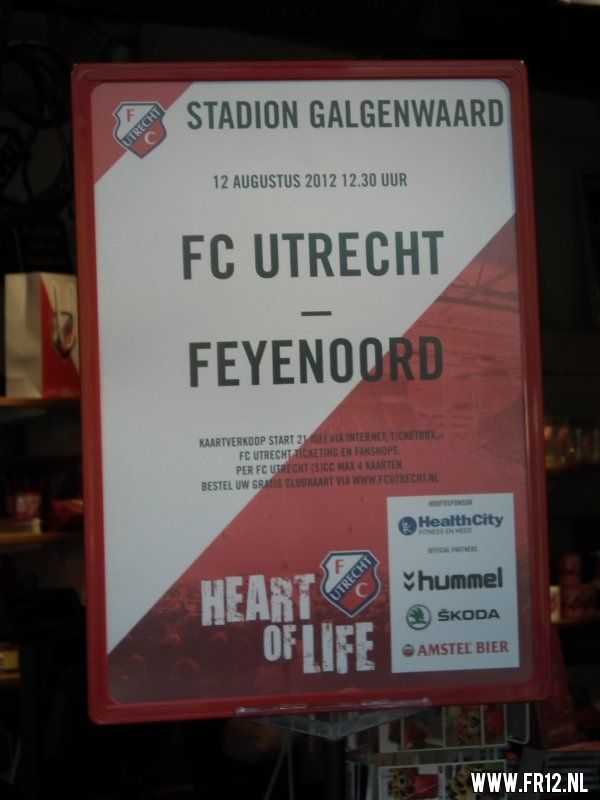FC Utrecht-Feyenoord