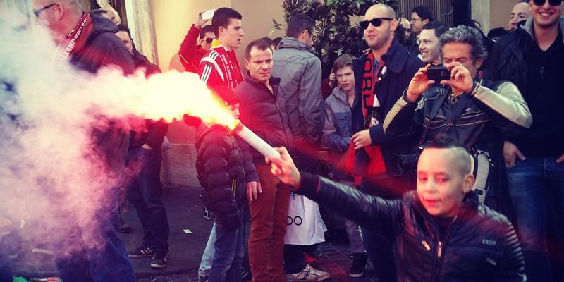 Foto's | Feyenoord in Rome!