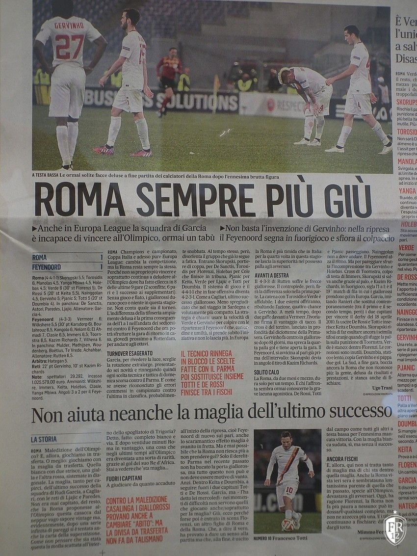 AS Roma - Feyenoord