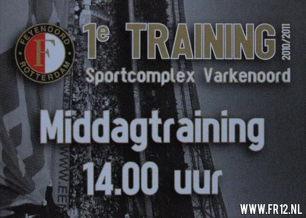 Eerste training kaarten