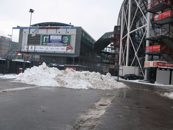 Werkzaamheden bij De Kuip in volle gang (fotoverslag)