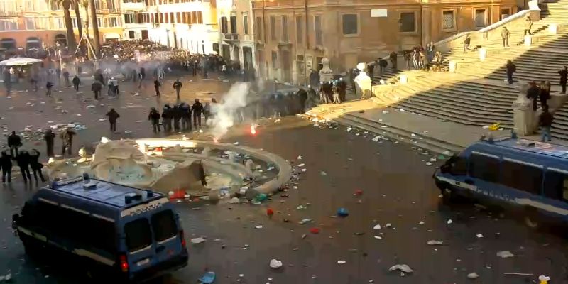 Foto's | Feyenoord in Rome!