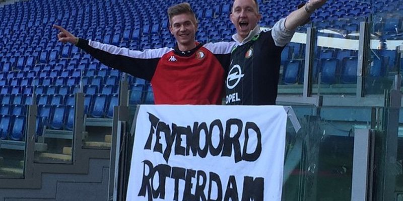 Foto's | Feyenoord in Rome!