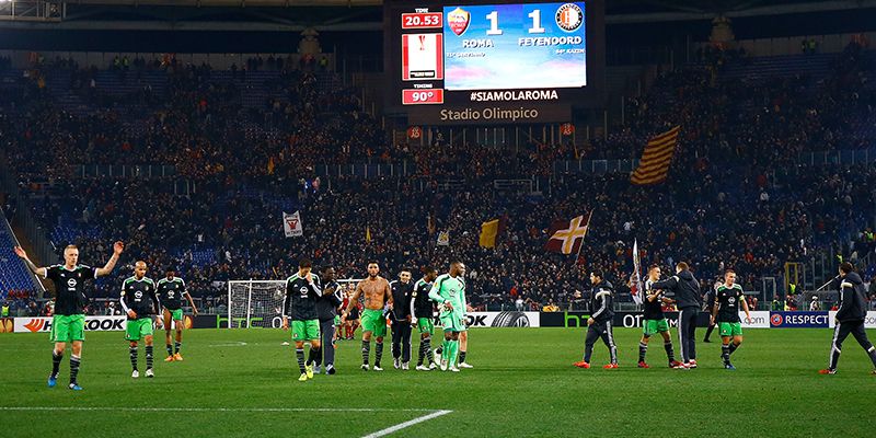 Foto's | Feyenoord in Rome!