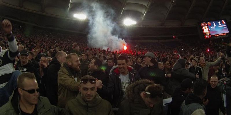 Foto's | Feyenoord in Rome!