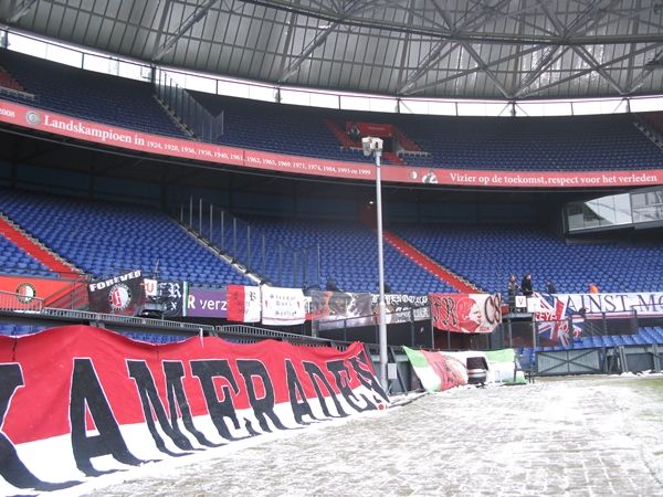 Werkzaamheden bij De Kuip in volle gang (fotoverslag)