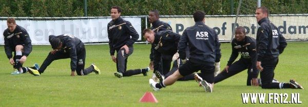 Fotoverslag woensdag training
