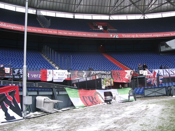 Werkzaamheden bij De Kuip in volle gang (fotoverslag)