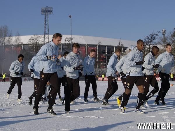 Training voorafgaand aan de Klassieker