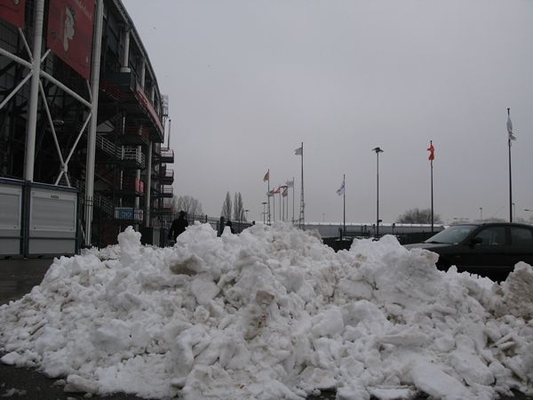 Werkzaamheden bij De Kuip in volle gang (fotoverslag)