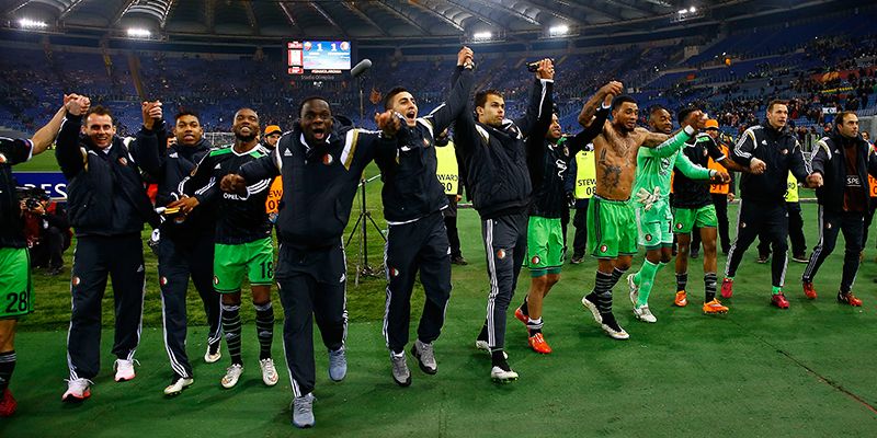 Foto's | Feyenoord in Rome!