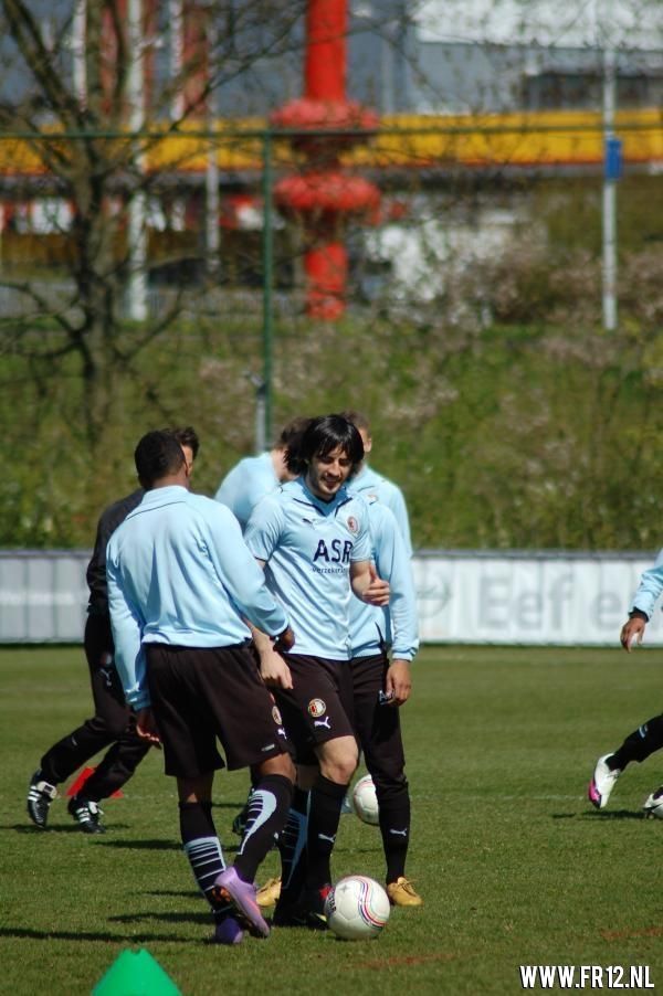 Laatste training voor FC Twente