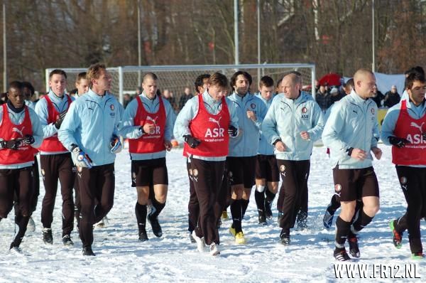 Training voorafgaand aan de Klassieker