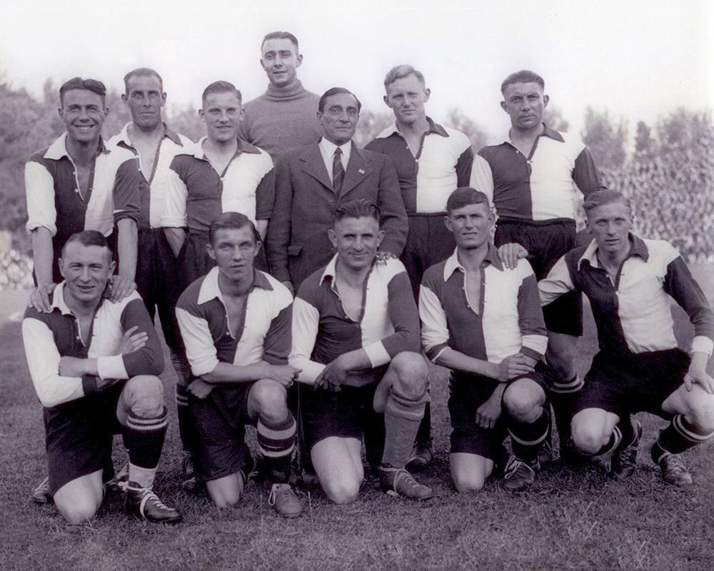 FOTO'S | Feyenoord lanceert retro kledinglijn